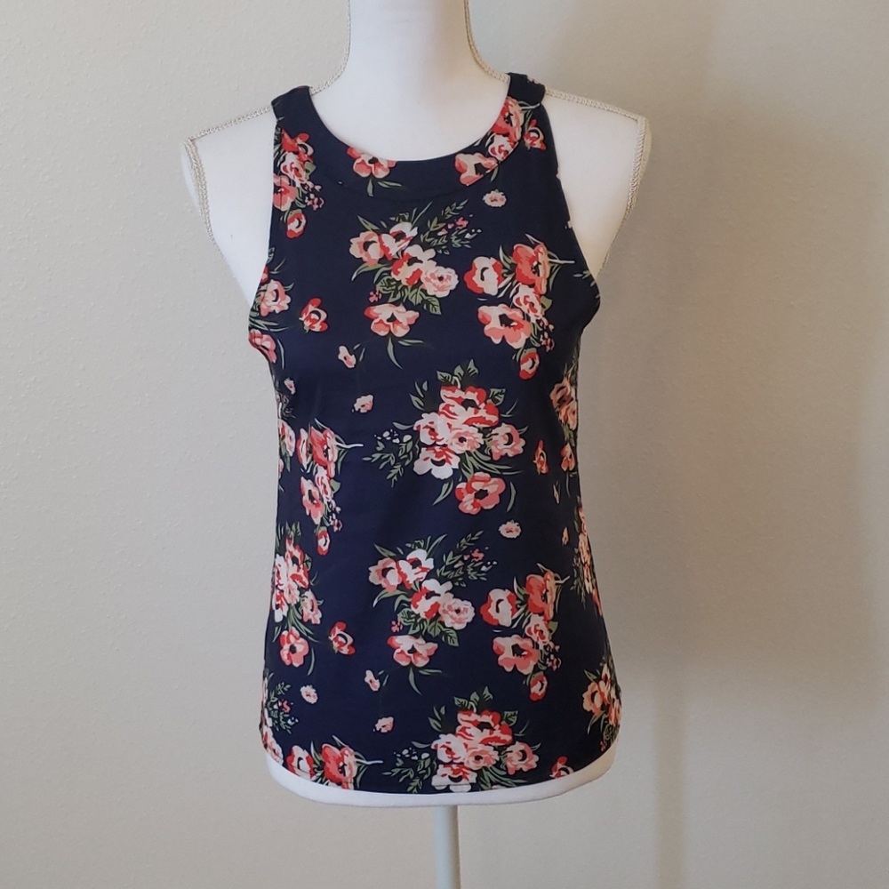 Floral Sleeveless Top